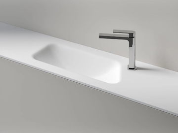 PICTOR - Rectangular stone handrinse basin by Edoné by Agorà - view 2